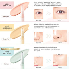 SILENT GLOW CONCEALER #SG03 Mint Glow - EXCEL - The Cosmetic Store New Zealand