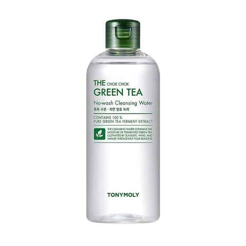 The Chok Chok Green Tea no-wash Cleansing Water - TONYMOLY - The Cosmetic Store New Zealand
