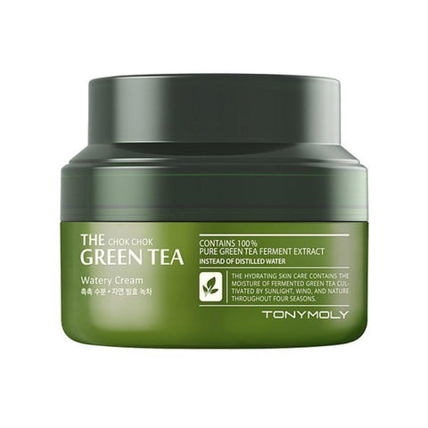 The Chok Chok Green Tea Watery Moisture Cream - TONYMOLY - The Cosmetic Store New Zealand