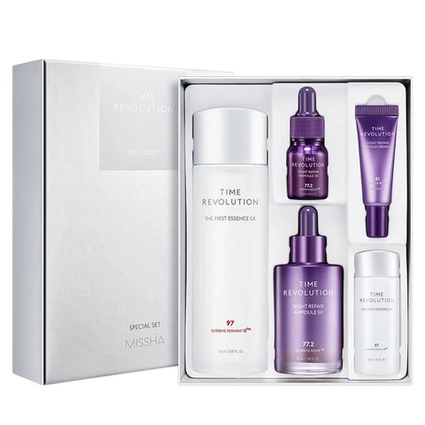 TIME REVOLUTION BEST SELLER SET 5X - MISSHA - The Cosmetic Store New Zealand