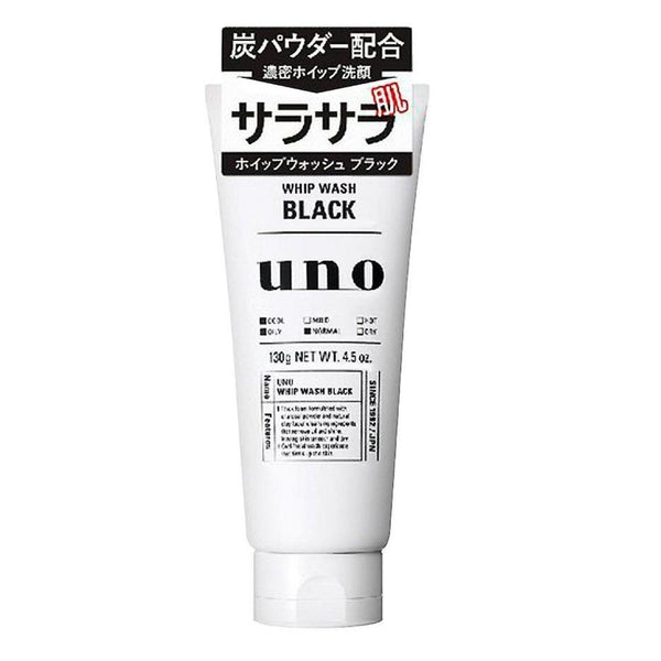 Uno Whip Wash Black Men's Cleanser 130g