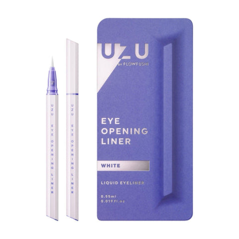 UZU eye opening liner # white - FLOWFUSHI - The Cosmetic Store New Zealand